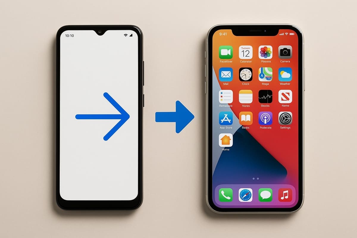 trasferire dati android iphone