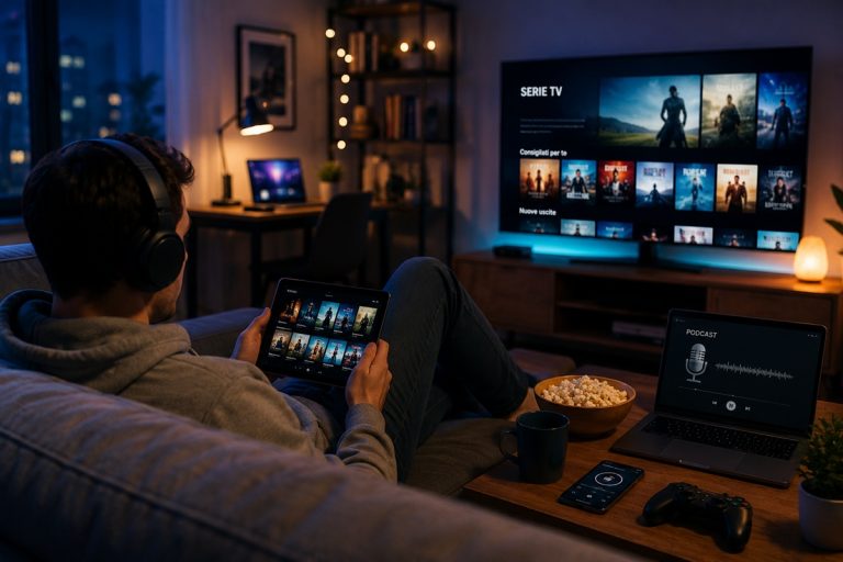 Tempo libero nell’era digitale: come sono cambiate le abitudini